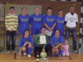 SV Einheit Radeberg – Pokalsieger der Sparkassenhallenstadtmeisterschaften der Frauen
