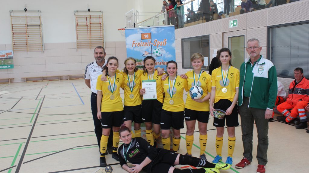 1. FFC Fortuna Dresden gewinnt Hallenstadtmeisterschaft der Mädchen