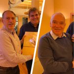 Harald Schenk und Udo Hänsel verabschieden sich in den Ruhestand